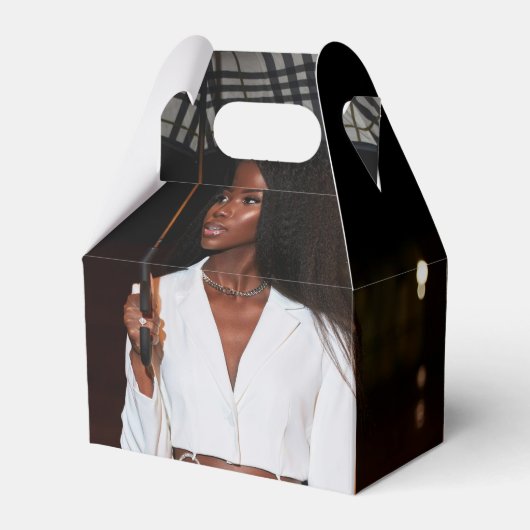 カスタム写真Birthday Party Magazine表紙 フェイバーボックス (裏面サイド)