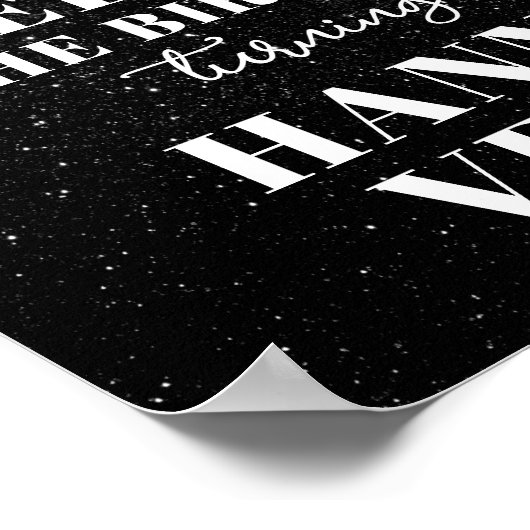 カスタム写真Eras誕生日パーティー歓迎ポスター ポスター (角)