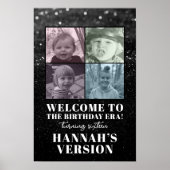 カスタム写真Eras誕生日パーティー歓迎ポスター ポスター (正面)