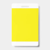 カスタム写真IDバッジ | メタルまたは金ゴールド仕上げ バッジ (裏面)