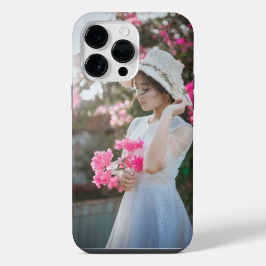 カスタム写真iPhone 14 Pro Maxケース iPhoneケース (裏面)