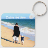 カスタム写真Keychainお使いの写真マお気に入りのム キーホルダー (裏面)