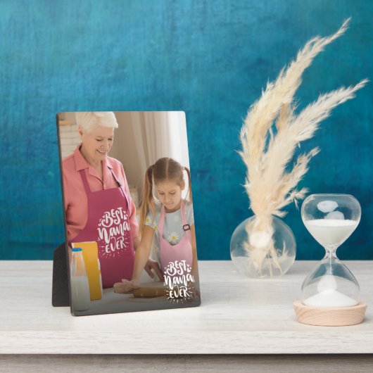 カスタム写真Nana Ever Graman Gift フォトプラーク (側面)