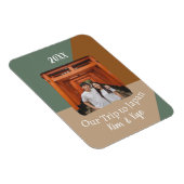 カスタム写真Our Trip to Japan Souvenir マグネット (右側)