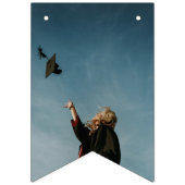 カスタム写真RoseGold Pink 2023グラッドパーティー バンティングフラッグ (第2の旗)