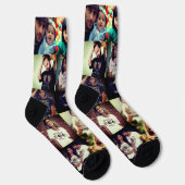 カスタム写真x12 ソックス (右)