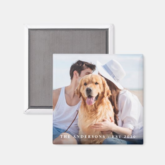 カスタム写結婚真 マグネット (正面/裏面)