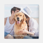 カスタム写結婚真 マグネット (正面)