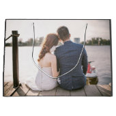 カスタム写結婚真 ラージペーパーバッグ (正面)