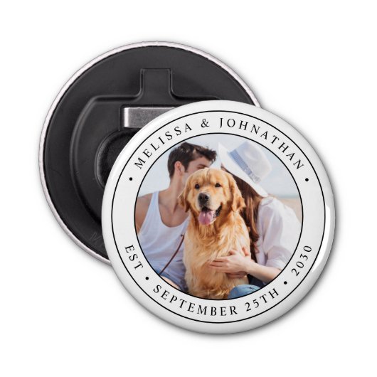 カスタム写結婚真 栓抜き (正面)