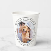 カスタム写結婚真 紙コップ (裏面)