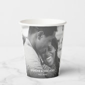 カスタム写結婚真 紙コップ (裏面)