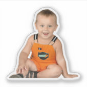 カスタム切り出し写真 シール (正面)