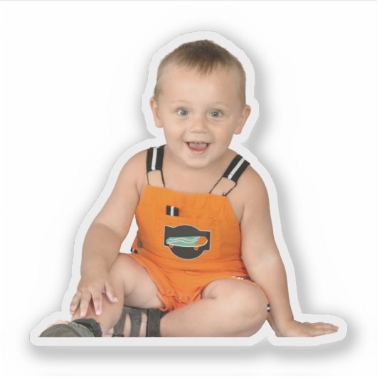 カスタム切り出し写真 シール (正面)