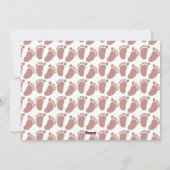 カスタム初の父の日、親愛父は シーズンカード (裏面)