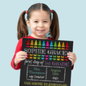 カスタム初日、新学期標識 フォトプリント