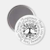 カスタム前向き語 マグネット (正面/裏面)