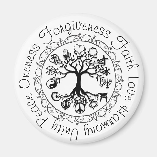 カスタム前向き語 マグネット (正面)