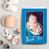 カスタム助産師フォトカード | ベビーの最初瞬間 サンキューカード