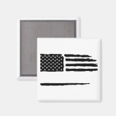 カスタム動揺して旗 マグネット (正面/裏面)