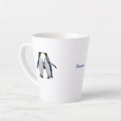 カスタム動物両面画像ラテマグテンプレート カフェラテマグ (左アングル)