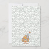 カスタム動物誕生日招待状 招待状 (裏面)