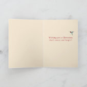 カスタム北米ハミングバード シーズンカード (内部)