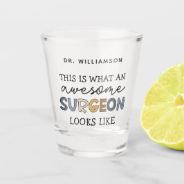 カスタム医おもしろい素晴らし医 ショットグラス