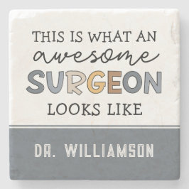 カスタム医おもしろい素晴らし医 ストーンコースター