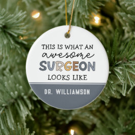 カスタム医おもしろい素晴らし医 セラミックオーナメント