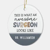 カスタム医おもしろい素晴らし医 セラミックオーナメント (左)