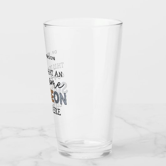 カスタム医おもしろい素晴らし医 タンブラーグラス (左)