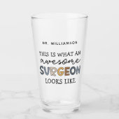 カスタム医おもしろい素晴らし医 タンブラーグラス (正面)