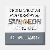 カスタム医おもしろい素晴らし医 マグネット (正面)