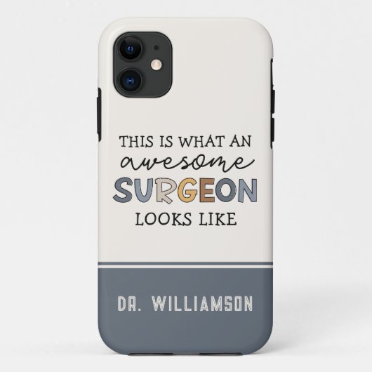 カスタム医おもしろい素晴らし医 Case-Mate iPhoneケース (裏面)