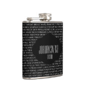 カスタム医学用語 フラスク (右)