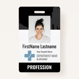 カスタム医師、ナース、保健助手の写真ID バッジ