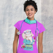 カスタム医療おもしろい動物引用文│ナース贈与 Tシャツ