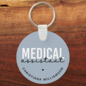 カスタム医療助手 |クリニカルアシスタントギフト キーホルダー (正面)