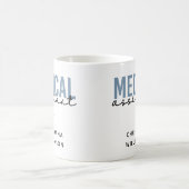 カスタム医療助手 |臨床アシスタント コーヒーマグカップ (中央)