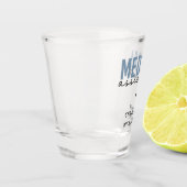 カスタム医療助手 |臨床アシスタント ショットグラス (左)