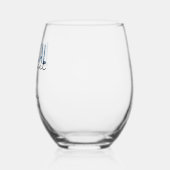 カスタム医療助手 |臨床アシスタント ステムなしワイングラス (左)