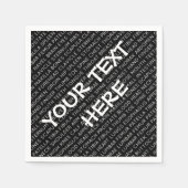 カスタム医療用語ナプキン スタンダードカクテルナプキン (正面)