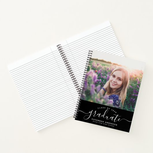 カスタム卒業スモダントエレガントの写真 ノートブック (内部)