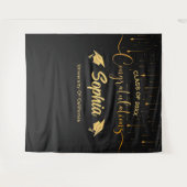 カスタム卒業パーティー12月202X,パーティー背景 タペストリー (正面(横))