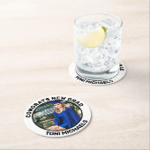 カスタム卒業会 ラウンドペーパーコースター (インサイチュ)