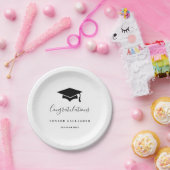 カスタム卒業党紙プレート ペーパープレート (パーティー)