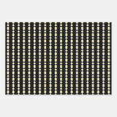 カスタム卒業名モダン ラッピングペーパーシート (正面3)