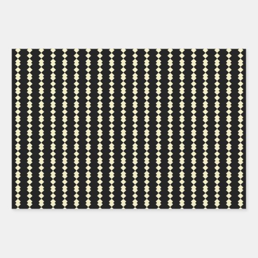 カスタム卒業名モダン ラッピングペーパーシート (正面3)