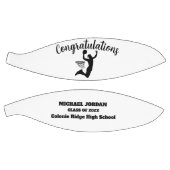 カスタム卒業式バスケッパーソナライズされたトル バスケットボール (パネル)